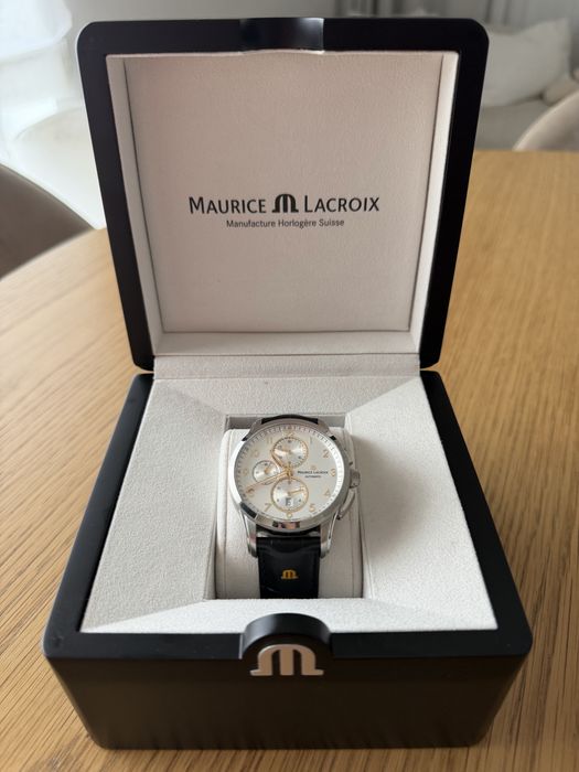 Maurice Lacroix Pontos Chronograph Automatic PT6388-SS001-220-2 – Full Set