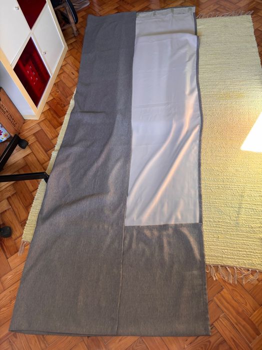 Cortinado backout cinza