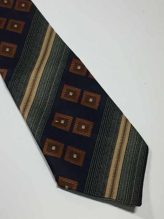 Эксклюзивный галстук Ortal качественный 10х142 см. винтаж