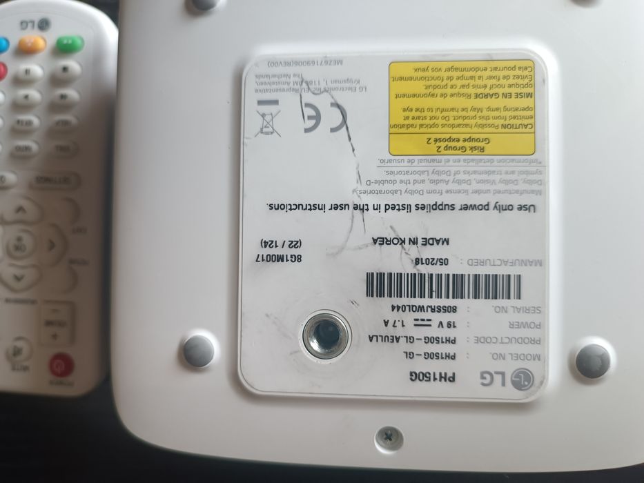 Projetor LG minibeam PH150G