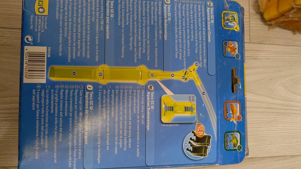 Сифон, очищення для акваріума