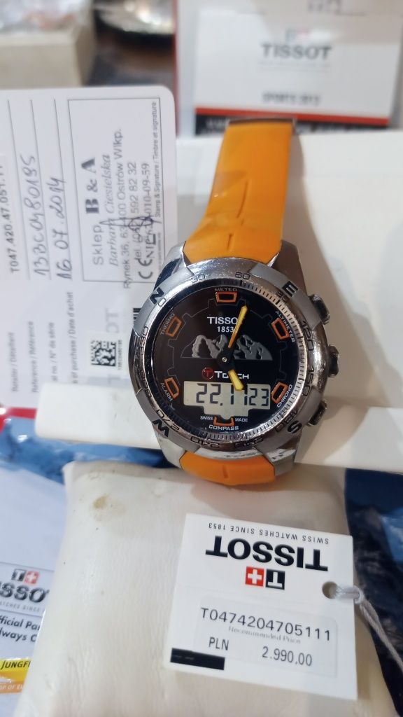 Tissot t touch II Jongfraubahn Osiecznica OLX.pl
