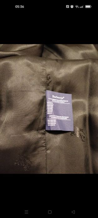 Casaco Senhora Burberry 100% Lã