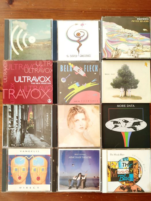 Vendo CD's Edições Anos 80 e 90 Rock, Pop, Electrónica, Jazz, Vintage