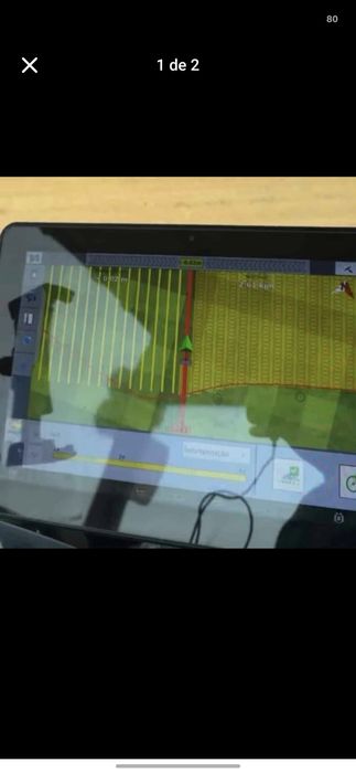 Gps plantação usado com guiamento