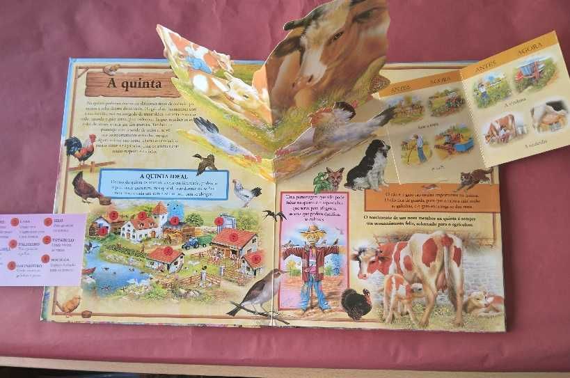 Livro Infantil "A Quinta" Coleção Pop-Ups Fantásticos