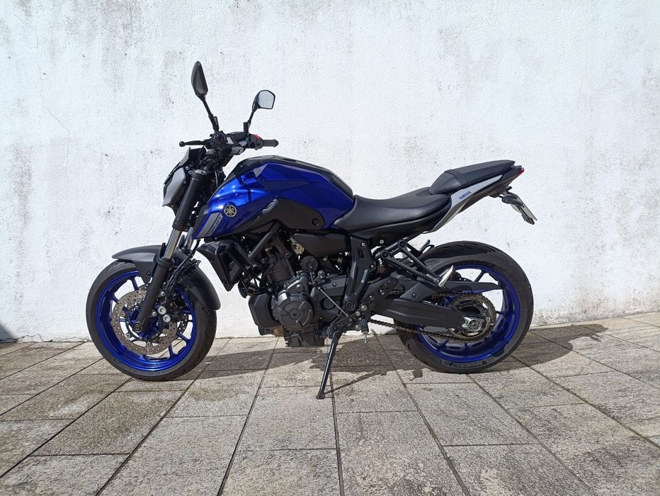 Yamaha MT-07 2021 Azul – Como Nova | 4.500 km | 55 Kw