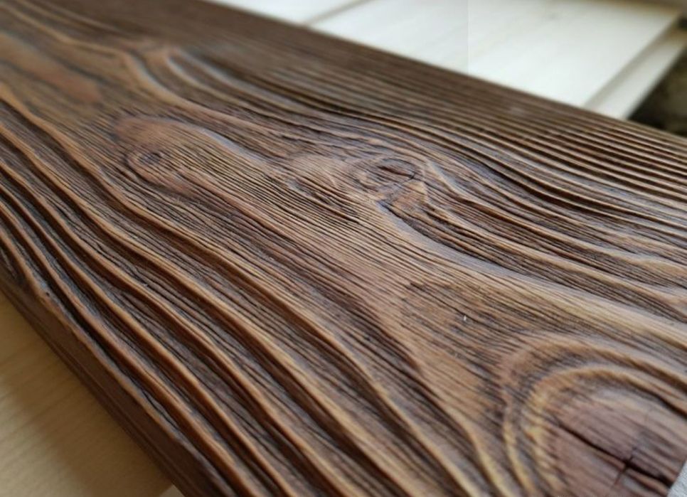 Podbitka deski elewacyjne postarzane szczotkowane jak stare producent