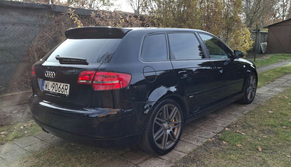 Audi A3 3.2 VR6 + LPG Sportback 5D S-Line, Quattro, Xenon, BOSE