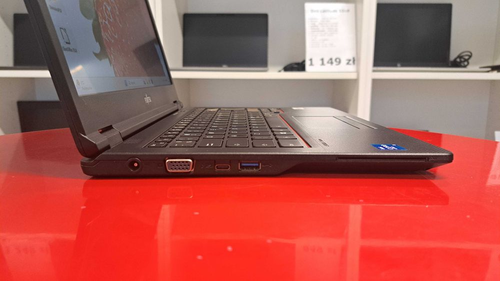Laptop Fujitsu Lifebook E5411 14" i5-11GEN 16GB RAM 256GB SSD FullHD IPS SIM LTE Win11 Faktura Gwarancja
