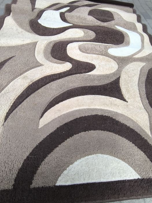 Dywan 141x190 ciemny brąz