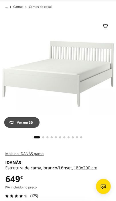 Cama IDANÄS Ikea