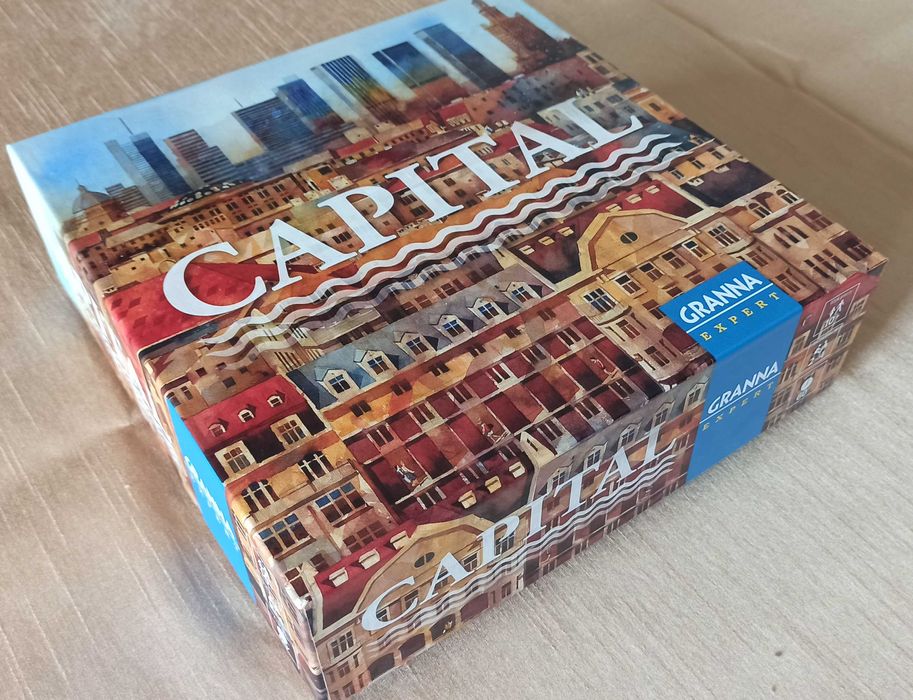 Capital - Gra planszowa, rodzinna, strategiczna  o Warszawie
