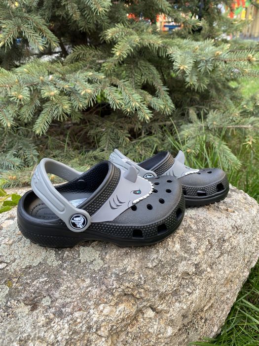 Crocs minecraft minions shark майнкрафт Крокси оригінал на хлопчика
