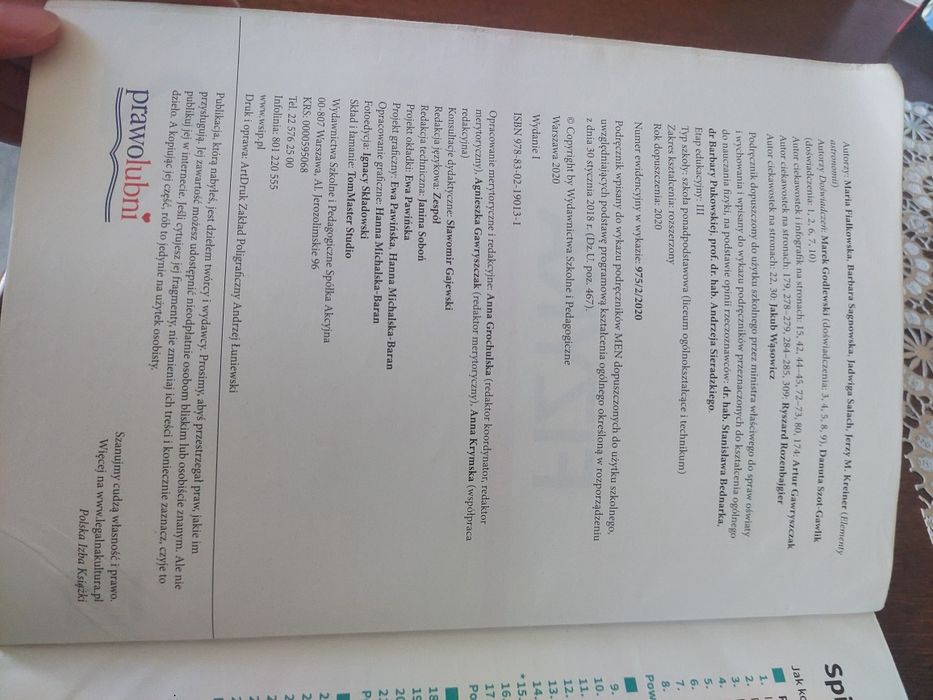 Fizyka 2 liceum i technikum zakres rozszerzony 2019 wsip podręcznik