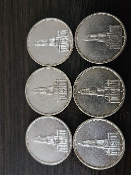 5 marek 1934r Kosciol mennica ADEFGJ.