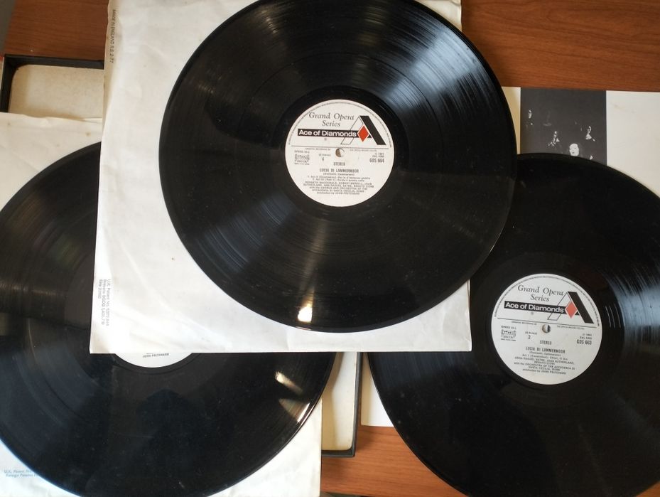Box Lucia de Lammermoor - 3 LP's