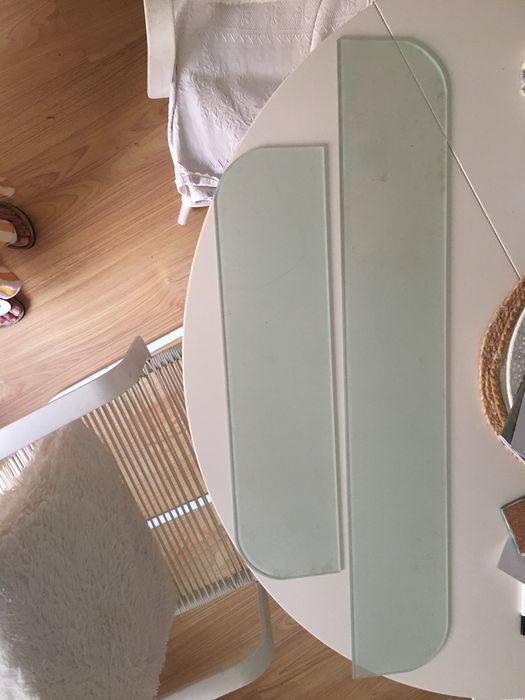 Prateleira vidro casa de banho ou cozinha