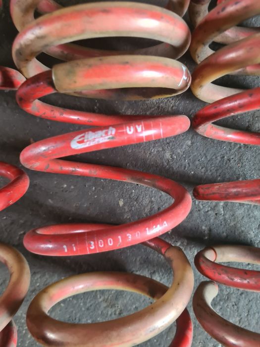 Комплект Спортивних пружин відомого бренду перед зад на Фіат 500.