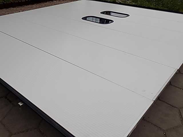 Brama garażowa segmentowa panelowa 353x375cm