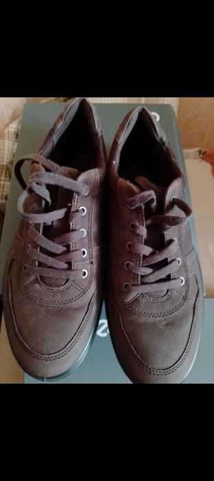 Напівботинки , чоловічі , коричневіі , нубук , 43 розмір