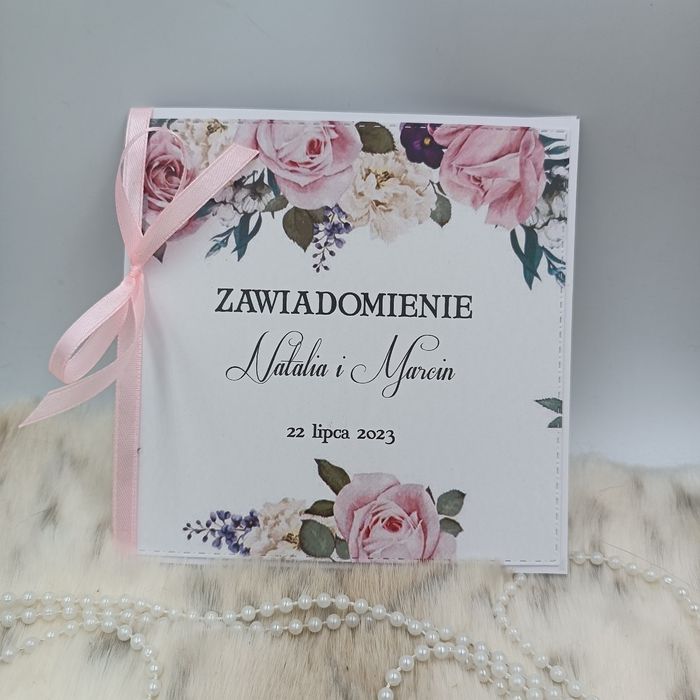 Pobieramy się - zaproszenia ślubne
