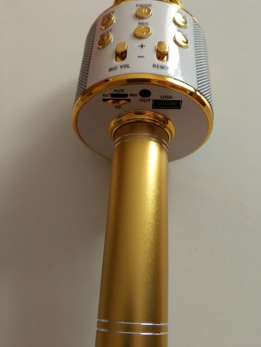 Bezprzewodowy mikrofon do karaoke Bluetooth