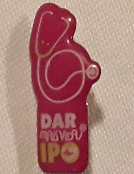 Pin IPO "Dar mais vida", como novo!