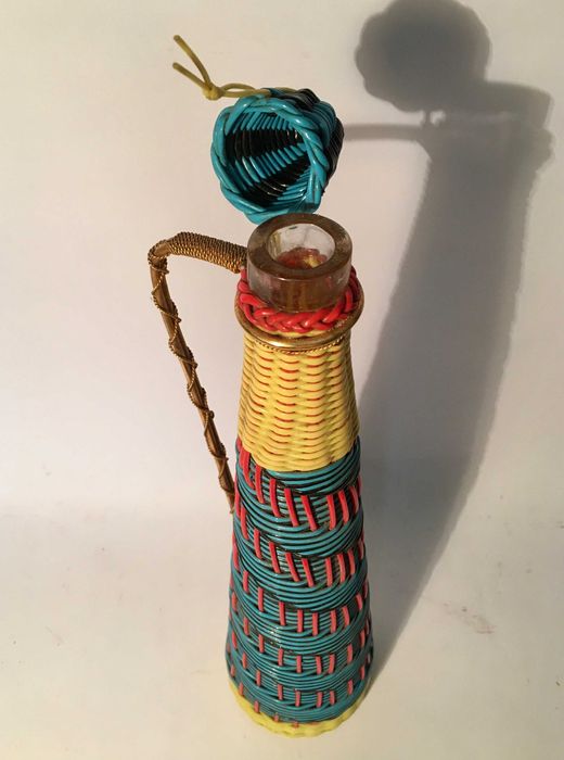 GARRAFA BOÉMIA - anos 60 - Espanha - 44 cm/s