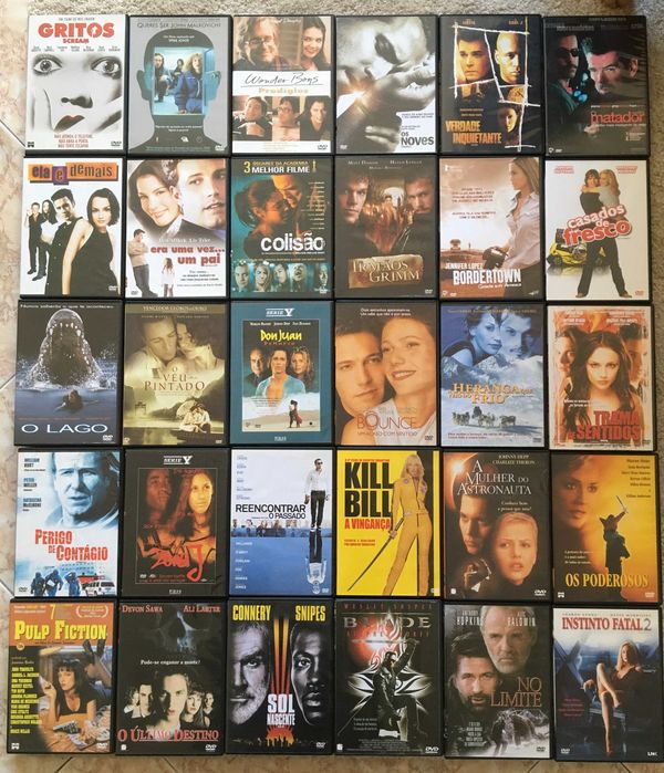 Vários DVDs originais