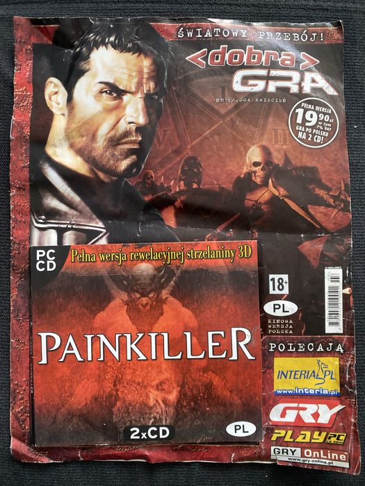 Gry komputerowe  ,dobra  gra „Painkiller"