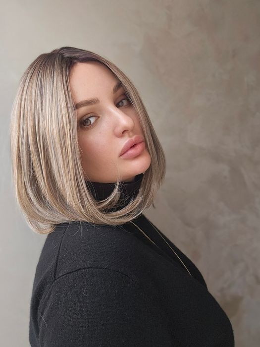 ‼️Натуральний парик Korol Natali Перука Наращивание Волос при алопеції