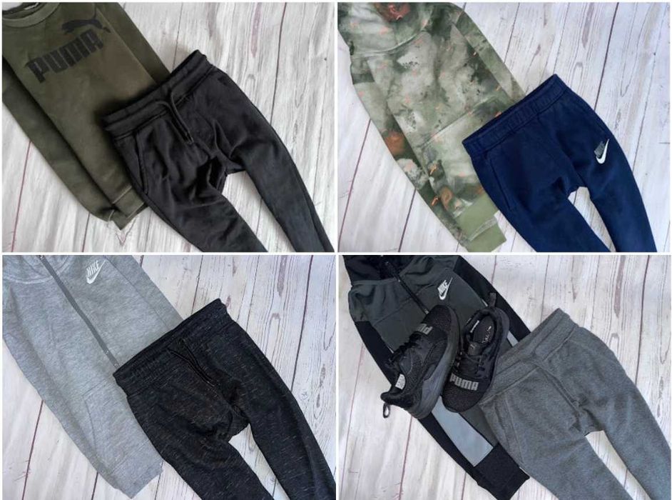 r.116-122 Mega Paka 55 szt zestaw ubranek dla chłopca hm nike adidas