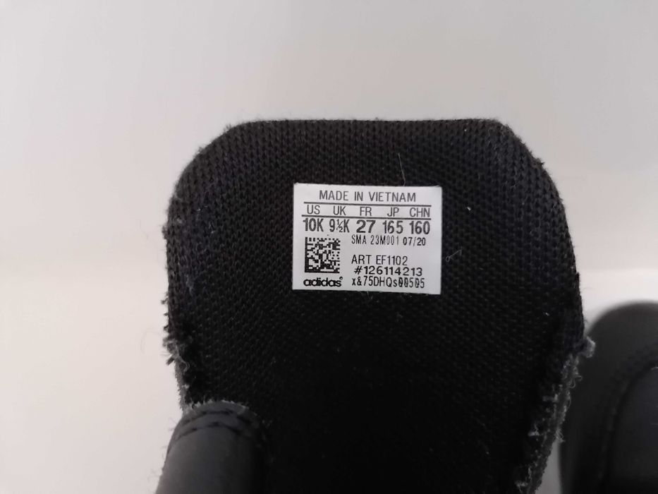 Sapatilhas Adidas pretas tamanho 27