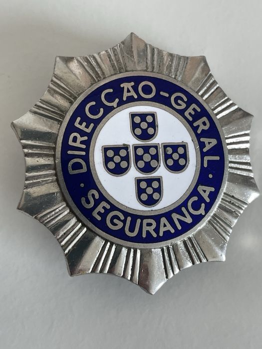 Crachá da polícia PIDE DGS + Cartao