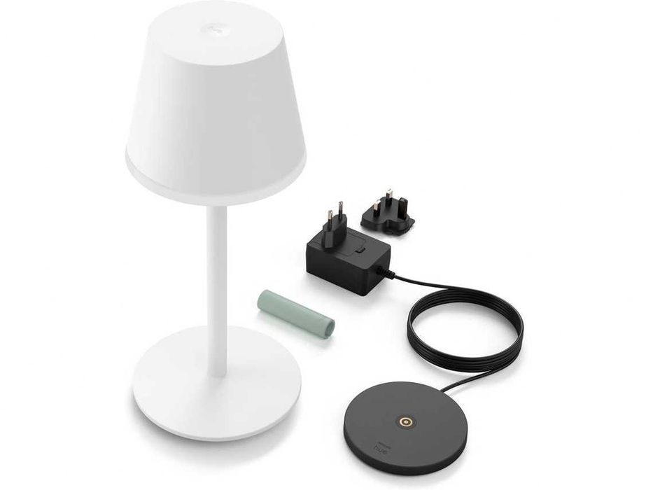 Candeeiro de Mesa PHILIPS Signify Hue Belle - Branco - Novo