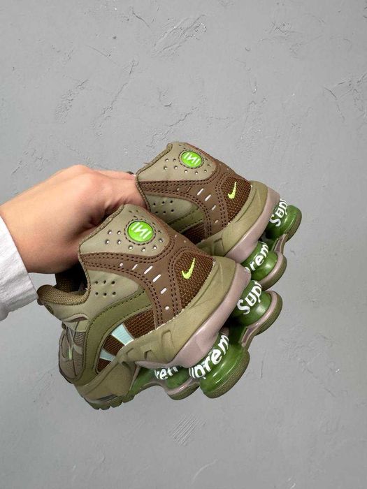 !SALE! Nike Shox Ride 2 x Supreme Khaki 36 37 38 39 40 41 42 43 44 45