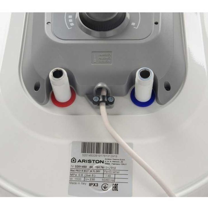 Бойлер ARISTON PRO1 R 100/80/50V 1,5K PL DRY, новый (Италия) сухой ТЭН