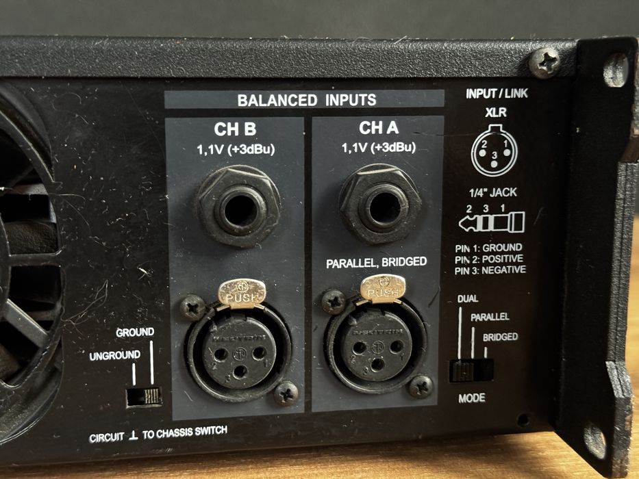 Підсилювач звуку 1200w