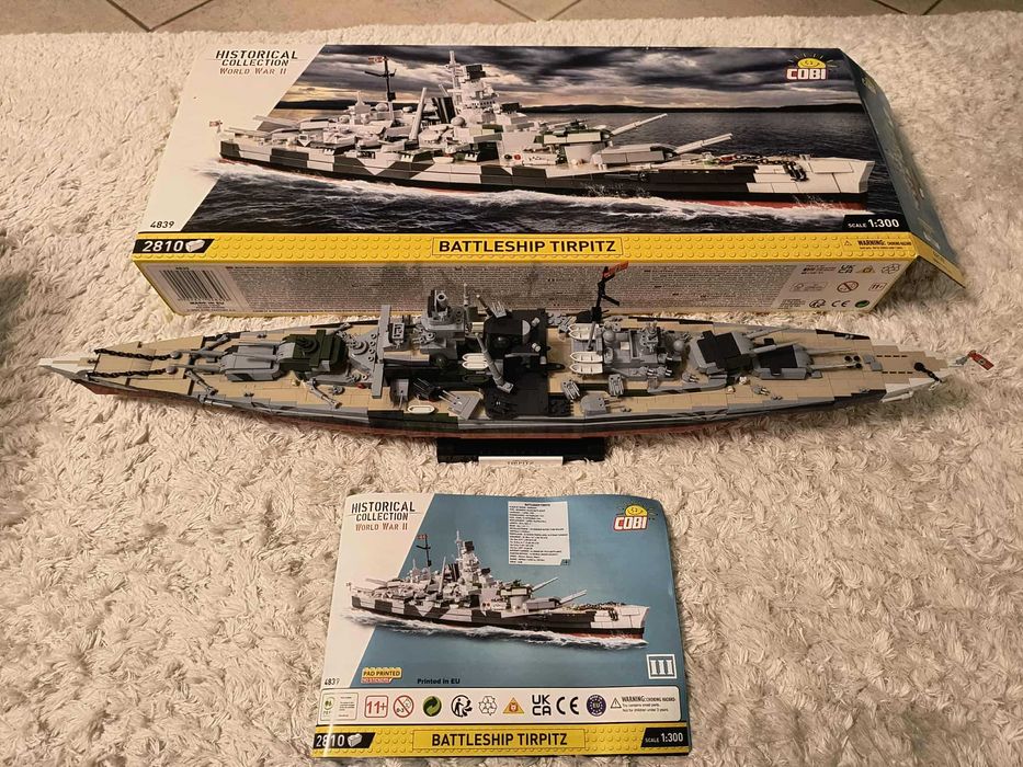 Cobi Battleship Tirpitz Klocki