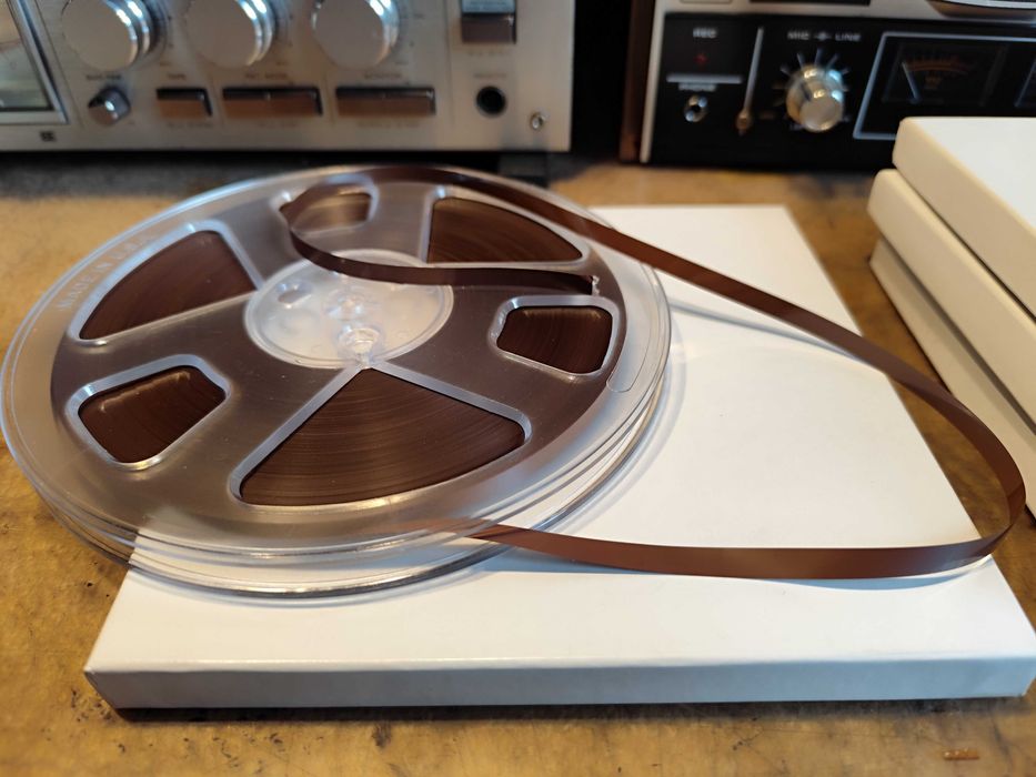 taśma Quantegy USA 18 cm do magnetofonu szpulowego