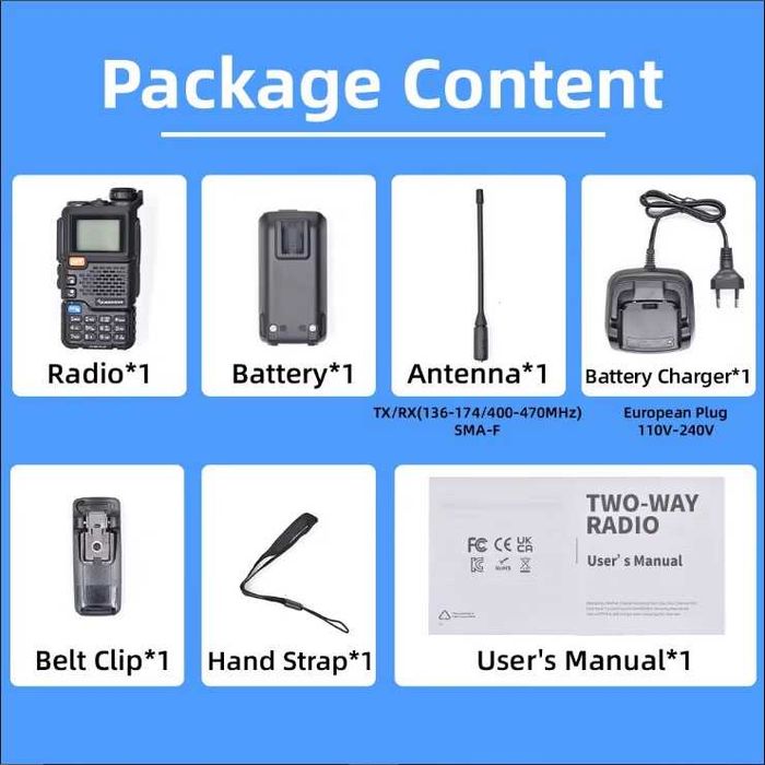 Радіостанция Рація Quansheng UV-K5(8) (UV5R Plus)