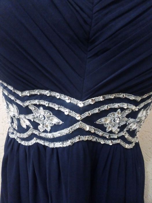 Красивое шифоновое  платье на выпускной