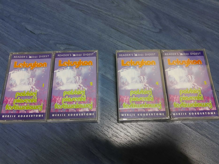 Kaseta magnetofonowa Leksykon Polsiej piosenki festiwalowej