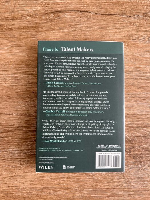 Livro Talent Makers