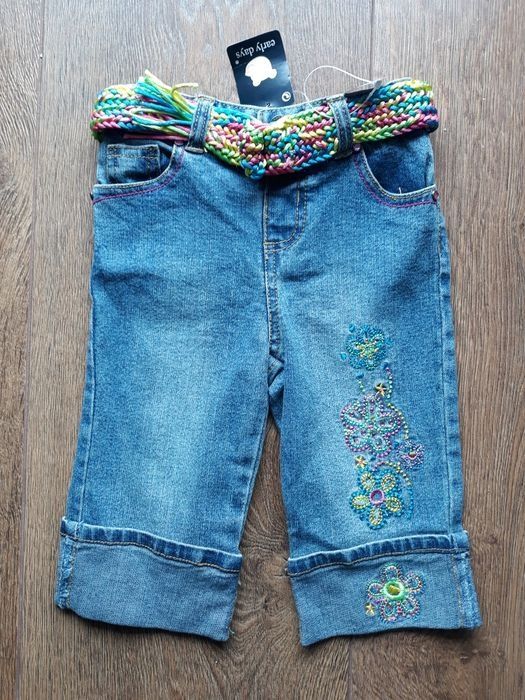Nowe Early Days Primark spodnie jeans że streczem 12-18 m roz 80