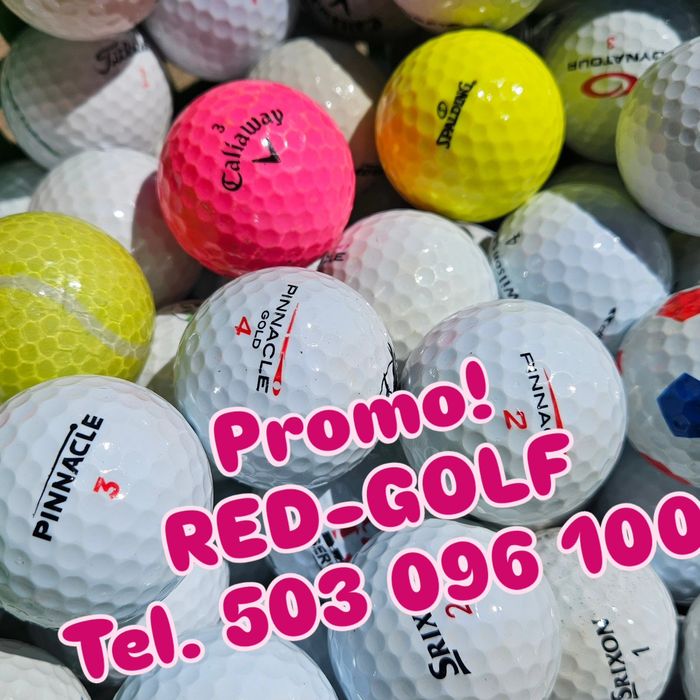 50szt Piłki golfowe Lakeballs mix AB. Super jakosc!