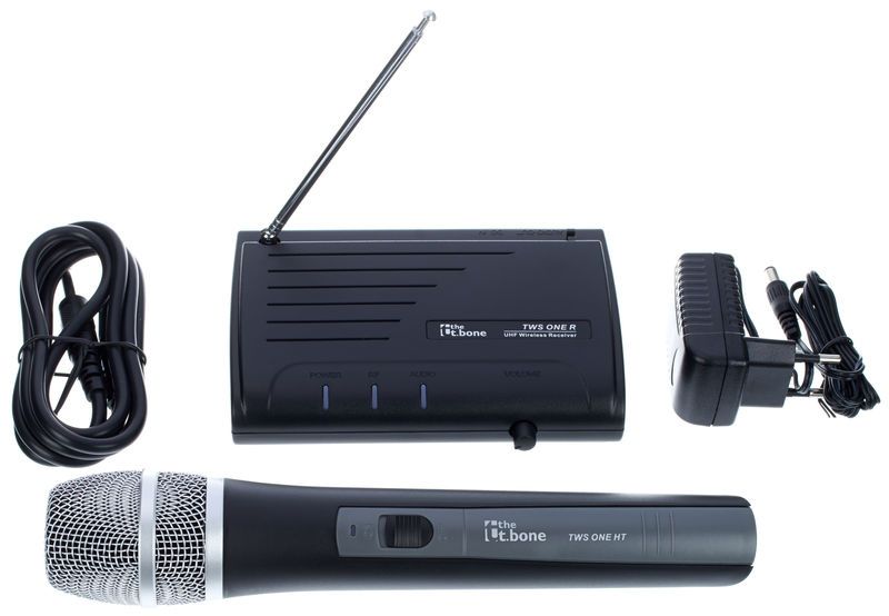 Microfone UHF de Mão 863 MHz – NOVO com garantia