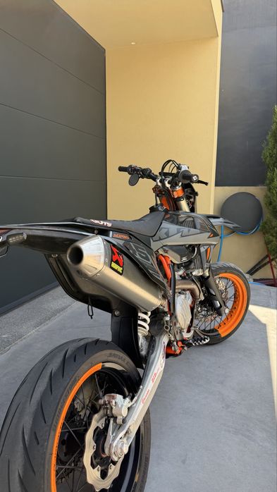 Ktm 500 exc six days supermoto modelo 2017