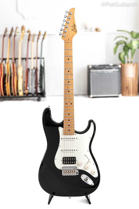 2019 Suhr Classic S HSS Maple in Black